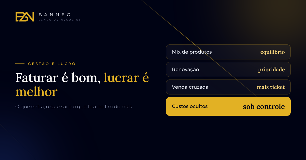 Capa do artigo Banneg: Como lucrar mais com a sua franquia